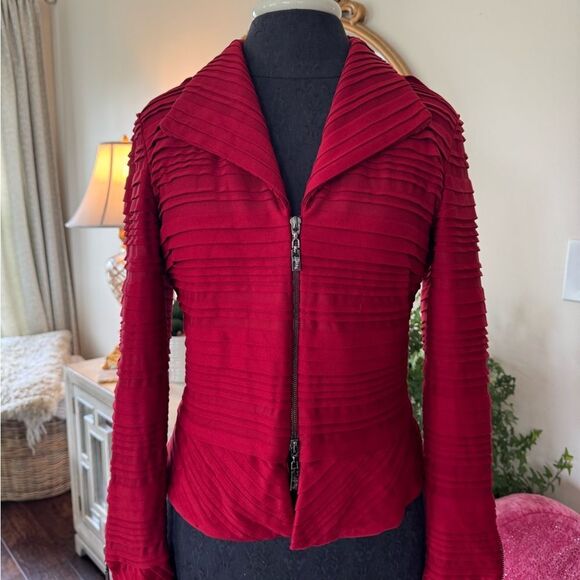 Joseph ribkoff red blazer (small) - Picture 1 of 5